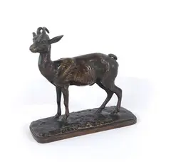 Chamois by Louis Kley, Bronze, sold Dec 2025