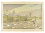 La butte Montmartre vue des fortifications, 1900 (Toudouze pp. 98 et 163 / Levasseur-Le Bohec p. 56) Planche 5 sur 8 de la série des paysages parisiens by Henri Rivière, Lithographie en, sold Dec 2025