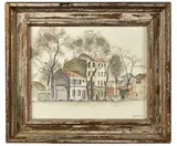 La rue by Léopold Survage, Aquarelle, sold Dec 2025