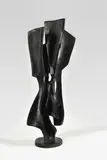 Candide fondeur La flamme de pierre by Roger Desserprit, 1960, Bronze, sold Dec 2025