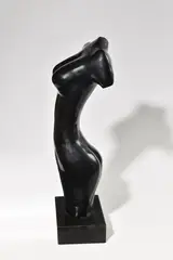 Eve by Xavier Alvarez, Bronze à patine noire, sold Dec 2025