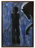 Le cheval by Jean-Michel Alberola, 1984, Pastel, sold Dec 2025