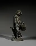 Les tambours de Valmy. Tambour des grenadiers d'époque révolutionnaire by Armand Leveel, Bronze à patine brune, sold Dec 2025