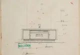 Projet de meuble, circa 1930 by Boris Lacroix, Crayon sur papier, sold Jun 2019
