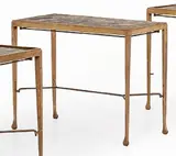 Petite console by Dries van Noten, Marbre et laiton, sold Jun 2019