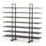Étagère modulable by Dries van Noten, Bronze et bois laqué noir, sold Jun 2019