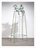 Socoristas de Biarritz by Aurora Cañero, Bronze à patine verte, sold Jun 2019
