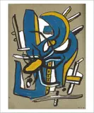 Etude pour L'araignée jaune by Fernand Léger, 1938, Gouache sur papier, sold Dec 2018