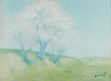 Printemps by Achille Laugé, Pastel, sold Nov 2022