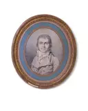 Portrait de Pierre Paul Royer-Collard by Jacques-Antoine-Marie Lemoine, 1763, Pierre noire, estompe et touches de sanguine, sold Nov 2022