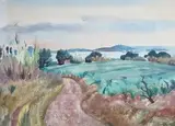 Paysage de campagne by Willy Eisenschitz, Aquarelle signée en bas à droite, sold Mar 2020
