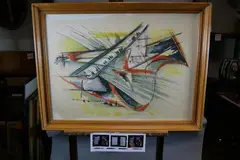 Le piano by Roger Lersy, Lithographie, sold Feb 2020