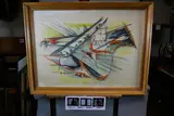 Le piano by Roger Lersy, Lithographie, sold Feb 2020