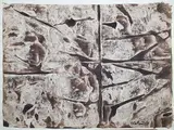 Composition en quatre registres by Valerios Caloutsis, Gouache signée en bas à droite, sold Dec 2019