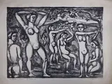 Automne by Georges Rouault, 1933, Lithographie, sold Mar 2019