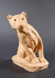 Lionne tête penchée by Roger Godchaux, Epreuve en terre cuite, sold Mar 2019