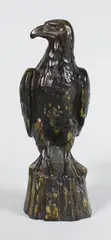 Aigle sur un rocher by Max Le Verrier, Epreuve en bronze à patine brun nuancé, sold Dec 2018
