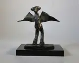L'homme de la nuit by Germaine Richier, Epreuve en bronze à patine brun nuancé, sold Dec 2018