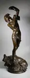 Orphée by Henri Peinte, Epreuve en bronze à patine brune, sold Nov 2018
