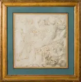 Bacchanale by Giorgio Vasari, Plume et encre brune et crayon noir, sold Oct 2018