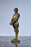 Jeanne d'Arc by Louis-Ernest Barrias, Épreuve en bronze à patine médaille, sold Dec 2025