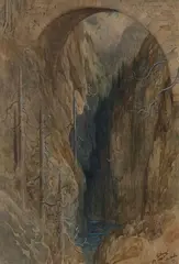 Via Mela» by Gustave Doré, 1881, Aquarelle et réhauts de gouache sur papier, sold Dec 2025