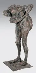 GENITRIX by Lydie Arickx, Épreuve en bronze, fonte d'édition originale à patine brun vert nuancé, sold May 2012