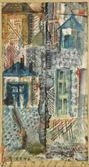 DÉMOLITION » 1946 by Hans Reichel, Aquarelle sur papier, sold Jul 2011