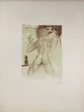 Le Pécheur, hommage à Meissonnier by Salvador Dalí, 1967, Lithographie en couleur sur papier Rives, sold Dec 2025