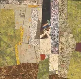 Spring by Max Papart, 1966, Technique mixte, aquarelle et collage, sold Dec 2025