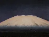 La Montagne blanche by Sergey Narazyan, 2024, Pastel sur papier, sold Dec 2025