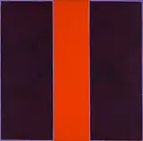 La folie conduisant l'amour by Jean McEwen, acrylic on canvas, sold Mar 2024
