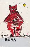 The Bear Star by John Scott, mixed media on paper, sold Mar 2024