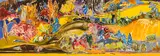 Yellow Floor, Coldstream by David Alexander, 2009, acrylic on canvas, sold Jan 2024