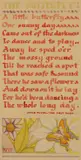 Poem by B. C. Binning, 1934, watercolour on paper, sold Jan 2024