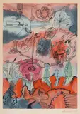 Fées d’eau by Alfred Pellan, serigraph on paper, sold Jan 2024