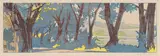 Willow Drive, Madison by Walter J. Phillips, 1920, woodblock print on paper, sold Jan 2024