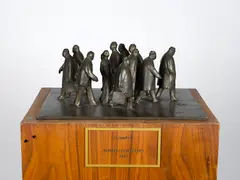 Untitled by William McElcheran, 1973, bronze, sold Jan 2024