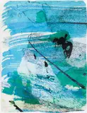Sans titre by Marcelle Ferron, mixed media on paper, sold Jun 2024