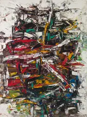 Self by Jean Paul Riopelle, 1959, oil on canvas, sold Nov 2023