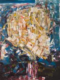 Sans titre by Jean Paul Riopelle, 1964, oil on canvas, sold Nov 2023
