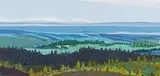 Ravine Hills by Ivan Eyre, 2003, acrylic on canvas, sold May 2023