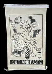 Cut And Paste by Michael Ray Charles, silkscreen, offered Jun 2024