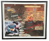26 Days To Unhappiness by Salvador Diaz Collage, collage, sold Jun 2024
