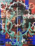 Cyber Whirlwind by Angelbert Metoyer, watercolor, offered Jun 2024