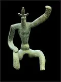 Sword Swallower by Bronze Statue, bronze, offered Jun 2024