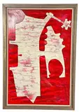 War Is An Angry Virgin by Carl Larson, acrylic, sold May 2025