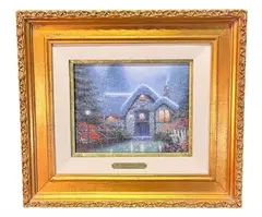 The Woodman'S Thatch by Thomas Kinkade, giclee, offered Jul 2025
