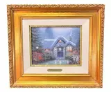 The Woodman'S Thatch by Thomas Kinkade, giclee, offered Jul 2025