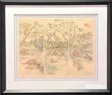Frianiam by Phyllis Herfeld, lithograph, offered Aug 2025